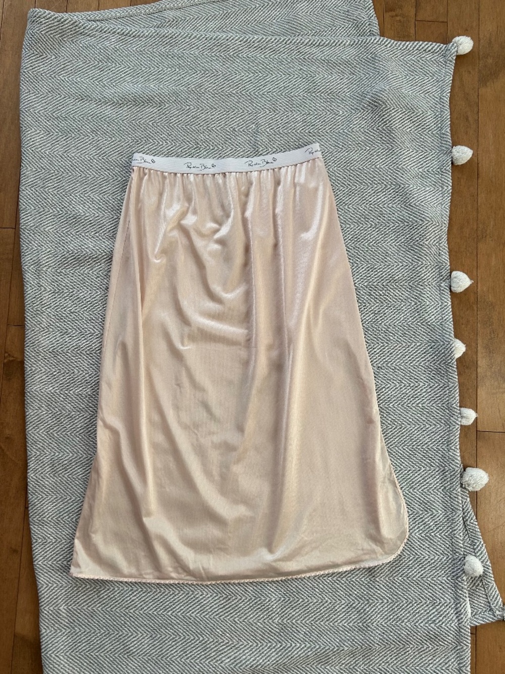 Papillon Blanc ⎮ Half Slips Elastic Waist Satin Underskirt